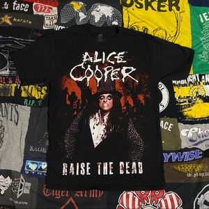 Alice Cooper Mens Sz S Tour 2013 Raise The Dead.